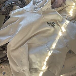 White Ron Jon hoodie